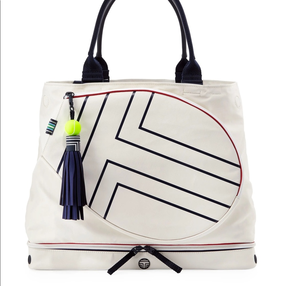 White Tory Burch Sport tennis Bag